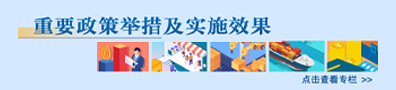 重要政策舉措及實(shí)施效果